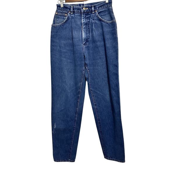 Vintage High Rise Lee Mom Jeans Womens Size 26 31” Inseam Union Made 1970s USA - Picture 1 of 12